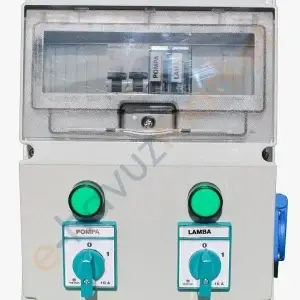 2 Pakolu Havuz Elektrik Kontrol Panosu